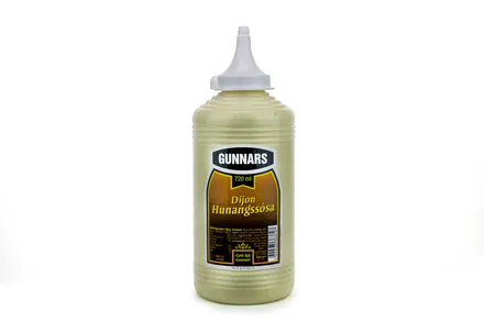 Dijon Hunangssósa Gunnars 720ml mynd 1
