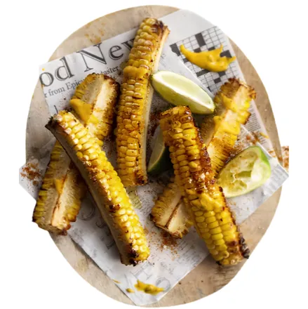 Skornir maísstönglar/Corn Ribs c.a 35stk 2,5kg mynd 1