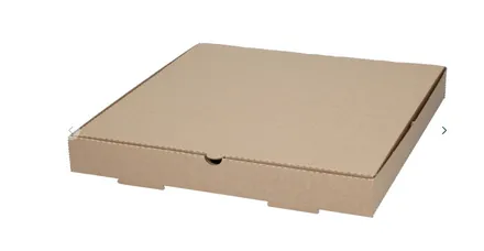 Pizzuöskjur 13" brúnar 150stk mynd 1