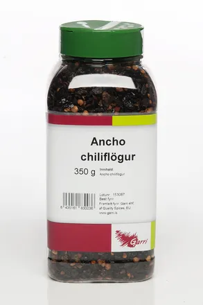Ancho Chili flögur 350g mynd 1
