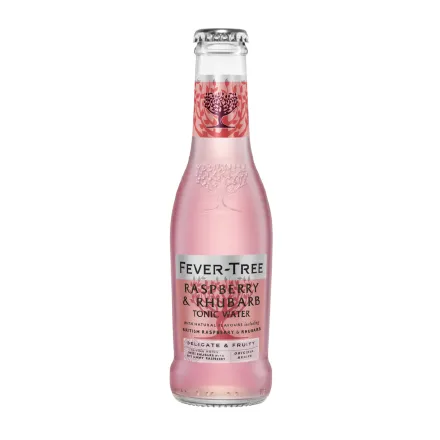 Fever Tree Raspberry & Rhubarb Tonic 24x mynd 1