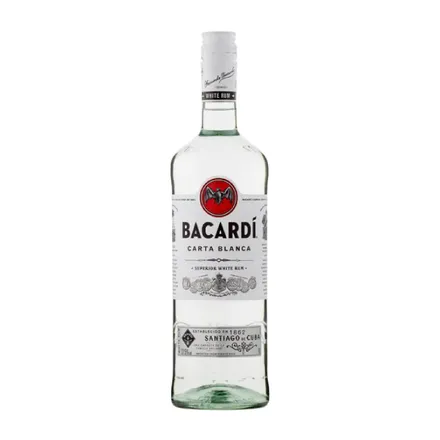 Bacardi Carta Blanca 37,5% 700ml mynd 1