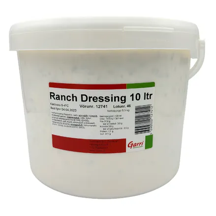 Ranch dressing 10ltr mynd 1