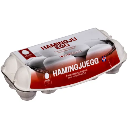 Hamingjuegg 10stk mynd 1