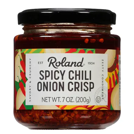 Spicy Chili Onion Crisp 198g mynd 1