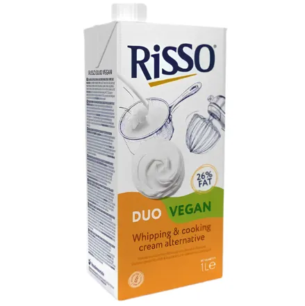 Vegan jurtarjómi Risso Chanty Duo 1ltr mynd 1