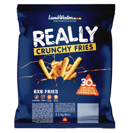 Crunchy franskar 6x6 4x2.5kg mynd 1
