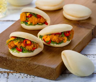 Mini Bao Steam Buns 42x25g mynd 1