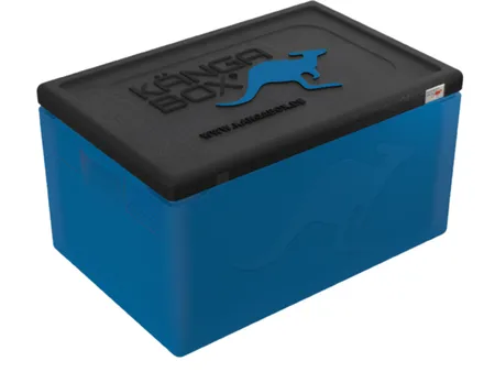 Hitakassi Kangabox blár 48ltr mynd 1