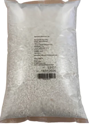 Hrísgrjón Arborio/Risotto 5kg mynd 1
