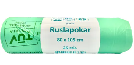 Biopokar 80x105cm 112ltr 20my 25stk mynd 1