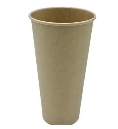 Boost/shakeglös Pappa brún 16oz 1000stk mynd 1