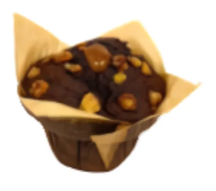 Muffins Brownie fyllt m/Karamellu 36x112g mynd 1