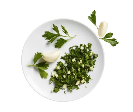 Steinselja og hvítlaukur 250g mynd 1