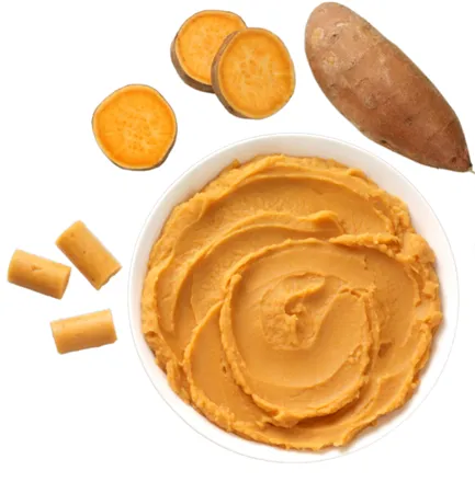 Sætar kartöflur mauk 1kg mynd 1