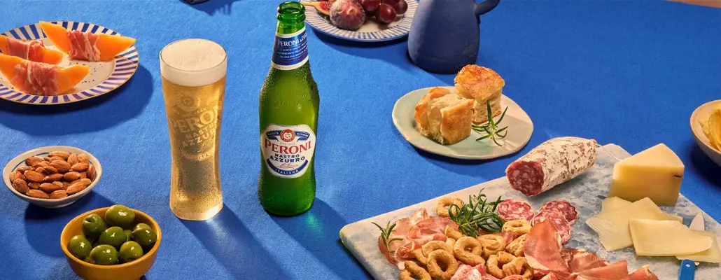 Tilboð á bjór Peroni banner