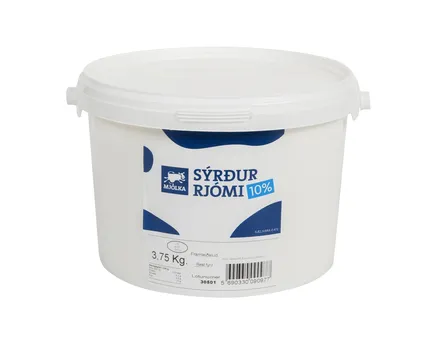Sýrður rjómi 10% 5kg mynd 1