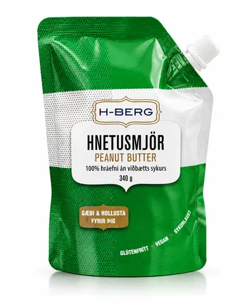 Hnetusmjör H-berg 12x340gr mynd 1