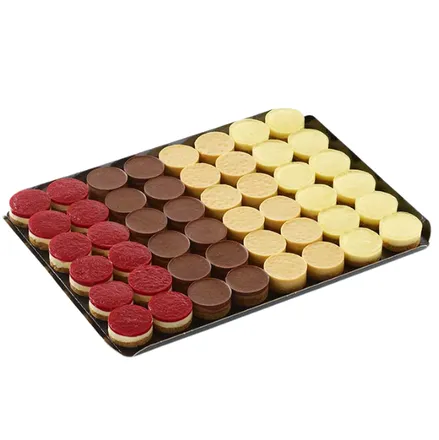 Mini ostakökur 4 teg. 20g x 48stk mynd 2
