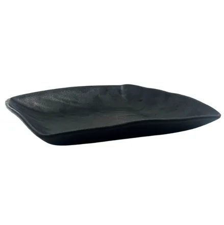 Svartur diskur Zen Melamin 23x23cm 6stk mynd 3