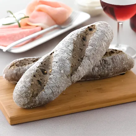 Baguelino samlokubrauð dökkt 30x125g mynd 2