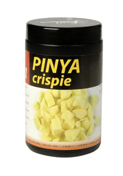 Pineapple crispy/Þurrkað ananas bitar 200g mynd 1