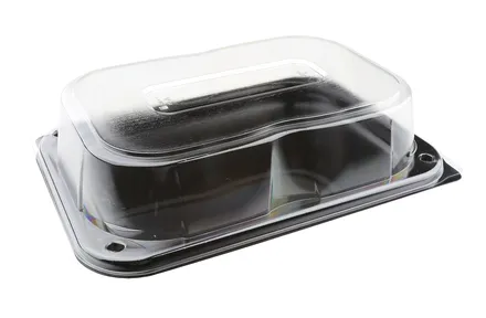 Veislubakki RPET Combo bakki og lok 24x17x5cm 25stk mynd 1