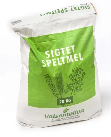 Speltmjöl (fínt sigtað) 12,5kg mynd 1