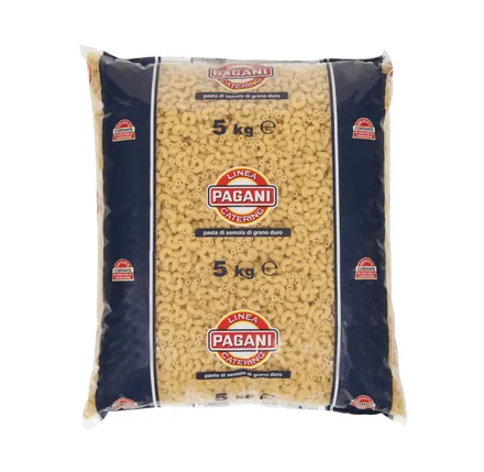 Pasta Makkarónur Gomiti Rigati 5kg mynd 1