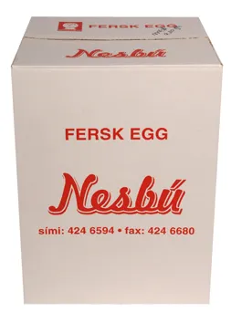 Egg 1.fl. kassi 14,1kg 210stk mynd 1