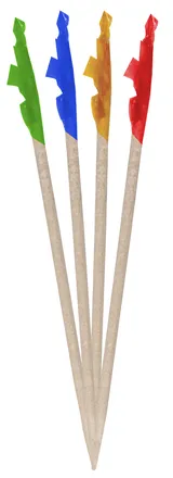 Partý pinnar 6,5cm 24x48stk mynd 1
