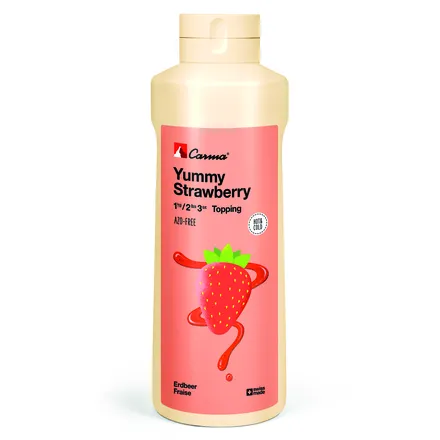 Jarðarberjasósa Carma 1ltr mynd 1