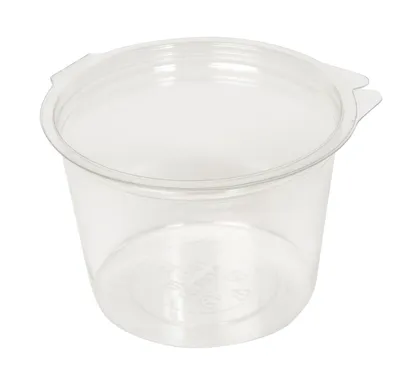 Salatskál 500ml hringlaga djúp áfast lok 480stk mynd 1