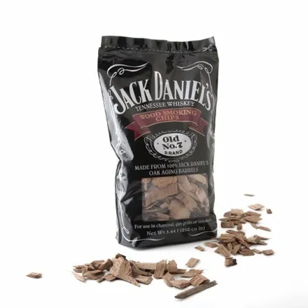 Jack Daniels reyk flögur wood chip 1kg mynd 1