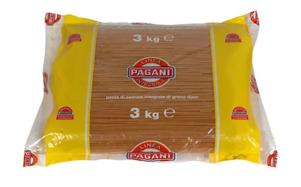 Spaghetti pasta heilhveiti 5kg mynd 1