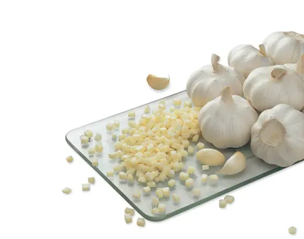 Hvítlaukur saxaður 250g mynd 1