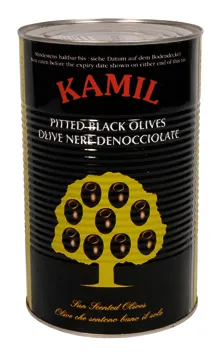 Ólífur svartar steinl. kamel 4,3kg mynd 1
