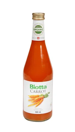 Gulrótarsafi biotta 500ml mynd 1