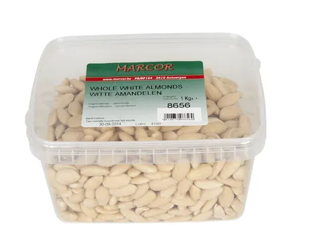 Möndlur án hýðis 1kg mynd 1