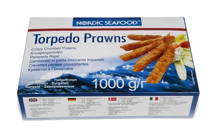 Kókosrækja/pankorækja Torpedo 55-60stk 1kg mynd 1