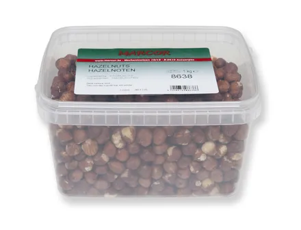 Heslihnetur heilar 1kg mynd 1