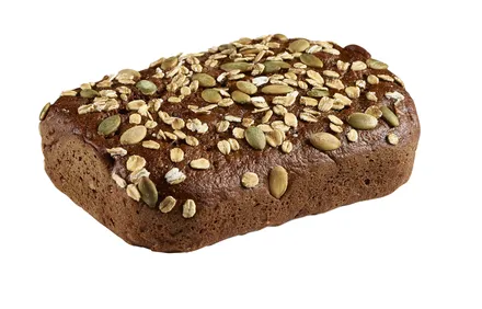 Glútenlaust hafrabrauð m/graskersfræjum og linsum 12x450g mynd 1