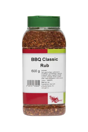 BBQ Classic Rub 600g mynd 1