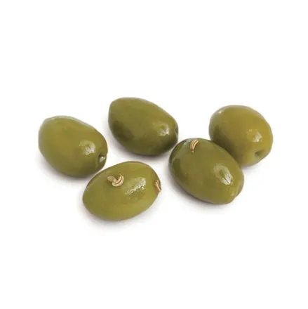 Ólífur grænar m/steini Mantequilla 2,3kg mynd 1