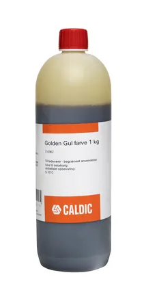 Matarlitur gulur vatnsuppleysanlegur 1ltr mynd 1