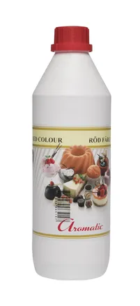 Matarlitur rauður vatnsuppleysanlegur 1ltr mynd 1