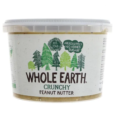 Hnetusmjör Whole Earth Crunchy 1kg mynd 1