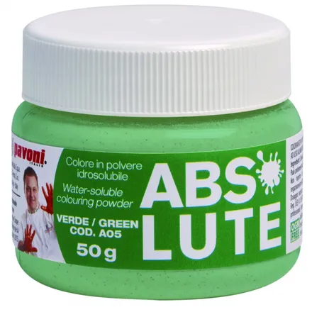 Matarlitur grænn duft vatnsuppleysanlegur 50g mynd 1