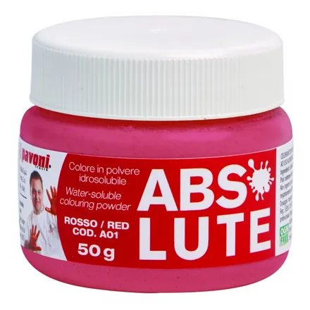 Matarlitur kirsuberja-rauður duft vatnsuppleysanlegur 50g mynd 1