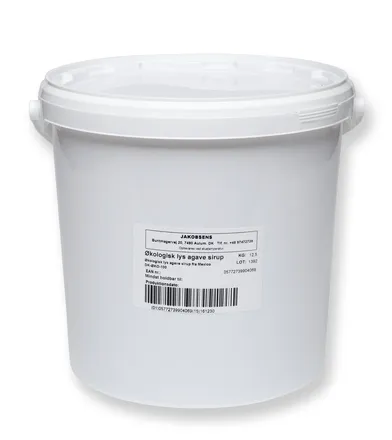 Ljóst Agave síróp Jakobsens 12,5kg mynd 1